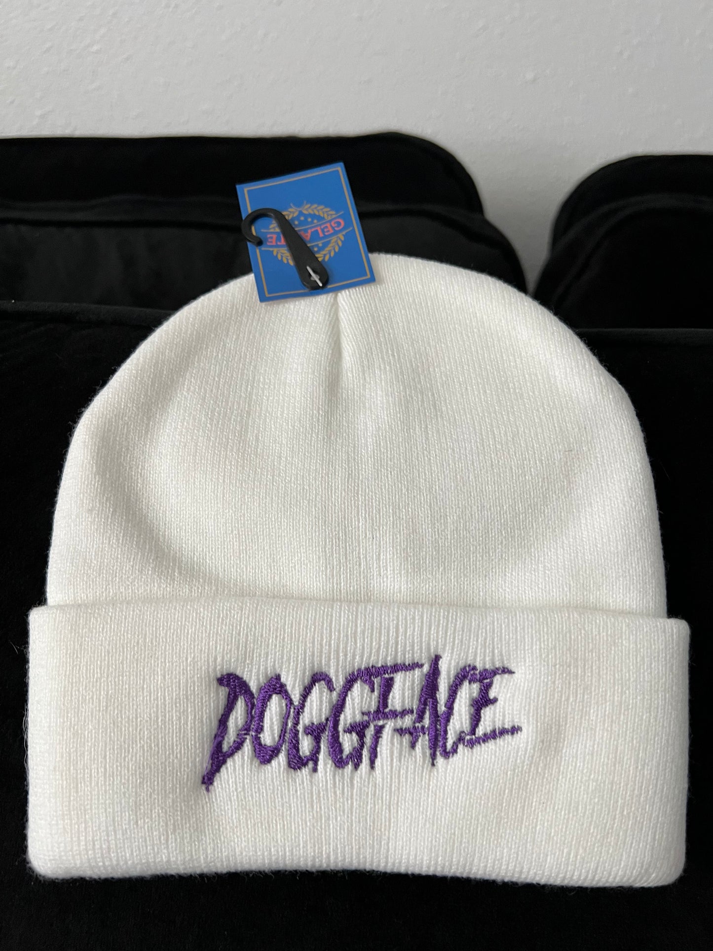 Doggface beanies or personalized